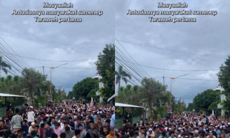 Penduduk serbu masjid dari tengah hari, dapat RM69 untuk tarawih