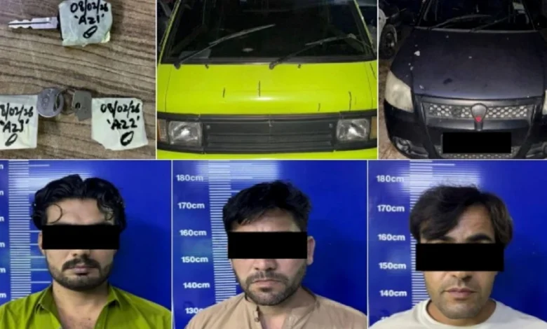 3 warga Pakistan ditahan disyaki curi bateri kenderaan, peralatan bengkel