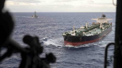 Tentera AS serbu kapal tangki di Lautan Hindi