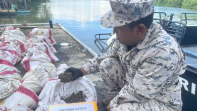 Benih kerang RM132,000 dirampas, 3 lelaki ditahan