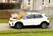 Baru 12 hari beli, kereta terbakar tiba-tiba