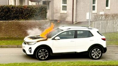 Baru 12 hari beli, kereta terbakar tiba-tiba