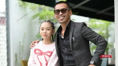 Anak Shuib Ubi Ditegur Pakai Gaun Dedah Bahu