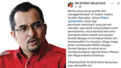 After KJ, Hishammuddin also applies to return to Umno, says Asyraf Wajdi