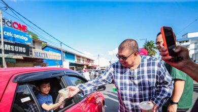 1,000 Bubur Lambuk Diedar, Tradisi Ramadan UMNO Masjid Tanah Santuni Masyarakat