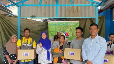 ADUN Behrang Turun Padang Edar Sumbangan Menjelang Aidilfitri