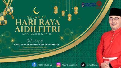Sharif Musa Seru Perantau Utamakan Keselamatan Pulang Berhari Raya