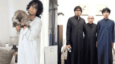 Anak Lelaki Amy Search Curi Perhatian, Tinggi & Kacak.