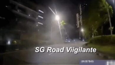 Sekelip mata ‘kereta hantu’ lenyap dalam asap