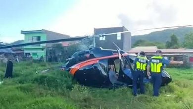 Rakyat Malaysia maut, helikopter terhempas