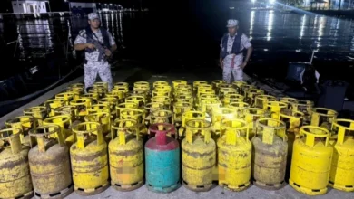 Juragan terjun laut, tinggal 60 tong gas LPG