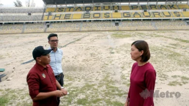 Stadium Perak boleh digunakan semula September 2026
