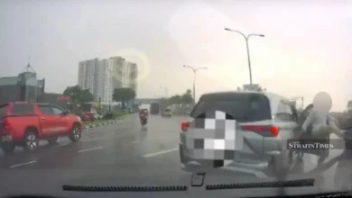 Man arrested for attacking motorcyclist in road rage incident in Kulai