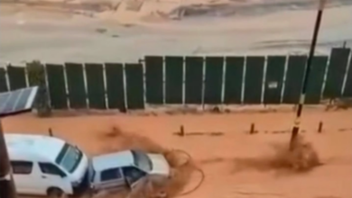 Heavy rain triggers flash floods in Cameron Highlands