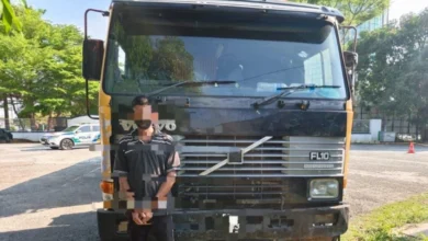Lorry driver arrested for drink-driving, suspected of holding 2 fake licences