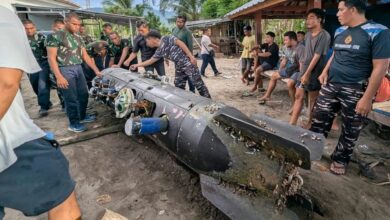 Objek pelik seperti torpedo ditemukan di perairan Indonesia