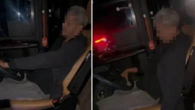 Lagi pemandu bas buat hal, aksi memandu dalam keadaan tidak 'stabil' tular