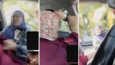 Wanita diserang ketika bersiaran langsung dalam kereta, 3 individu ditahan