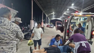 Terjatuh atas kapal kargo di laut, kru warga Vietnam cedera kepala diselamatkan Maritim Malaysia