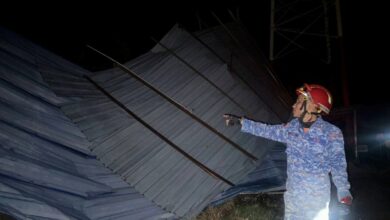 Lebih 19 rumah rosak dibadai ribut