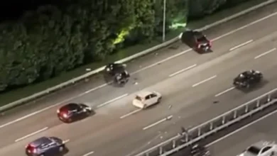 Nahas 3 kenderaan di NKVE: Pemandu Proton Inspira lari dari lokasi ditahan di Klang