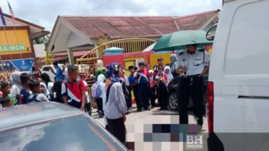 Murid Tahun Dua maut dilanggar van di hadapan pagar sekolah