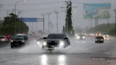 Thunderstorms, heavy rain expected in 6 states and Labuan until 1am