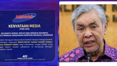 Solidariti Warga KEMAS: RM143,239 Dikumpul Bantu Mangsa Kebakaran Kampung Bahagia