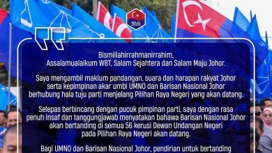 Gerak Solo, Tawaran BN Johor Kestabilan Politik Asli – Najib
