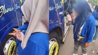 Penumpang cium tayar bas, petua elak pening