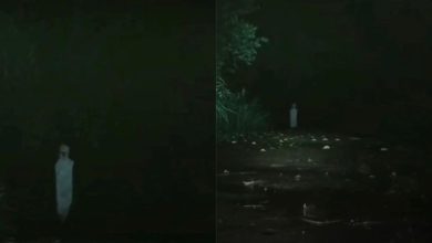 Penduduk kampung gelisah, pocong berdiri tegak tepi jalan