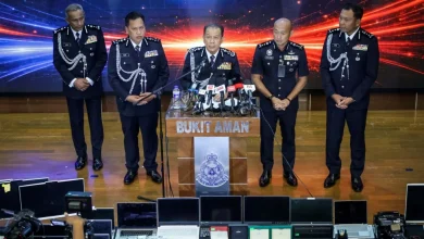 Penghantar makanan, keldai akaun antara 35 individu disyaki terbabit sindiket ahlong Singapura