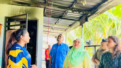 Salbiah Turun Padang Ziarah Rumah Anak Yatim Terjejas Kebakaran