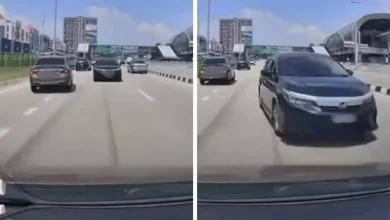 Cops probing driver who went against traffic on LDP