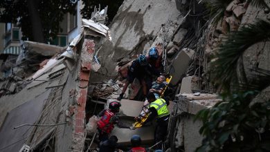 Venezuela bergegar, bangunan runtuh sekelip mata