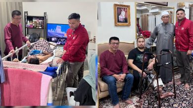 UMNO Putrajaya Santuni Warga Ditimpa Ujian Kesihatan, Sumbang Katil Hospital