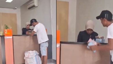 Lelaki pakai selipar bawa wang seguni ke bank