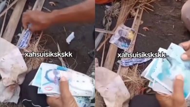 Jumpa kain putih penuh gambar orang di pantai