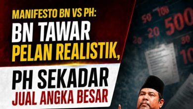 ‘Manifesto PH Sekadar Angka Besar, BN Tawar Pelan Yang Boleh Dilaksana’ – Zaidi