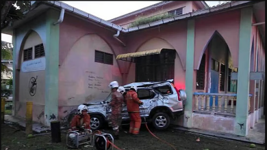 2 dead after SUV crashes into surau in Pasir Puteh