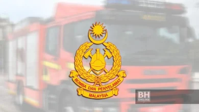 Wanita cedera tersepit di bawah kereta bergerak sendiri
