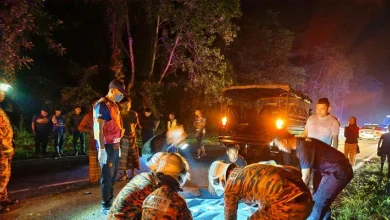 Satu maut, 3 cedera nahas dua kereta di Bukit Kemangi