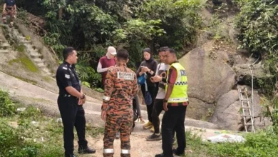 Bomba selamat 5 pendaki sesat di Bukit Saga