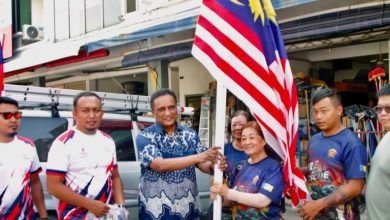 Reezal Merican Semarakkan Kempen Kibar Jalur Gemilang, Perkukuh Patriotisme