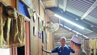Sufian Maradzi Santuni Keluarga Terjejas Akibat Kejadian Ribut