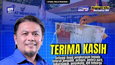 Mandat Rakyat Kukuhkan BN-PN, Demi Kestabilan Negeri Sembilan