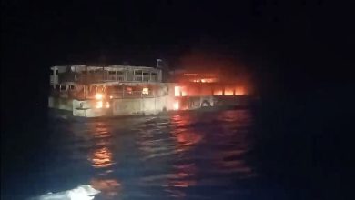 Feri terbakar di Palawan, lima maut, 87 masih hilang