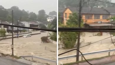 3 rescued from stranded cars in KL flash floods