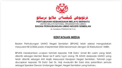 UMNO N. Sembilan Bergerak Seiring Kerajaan Negeri, Fokus Kesejahteraan Rakyat