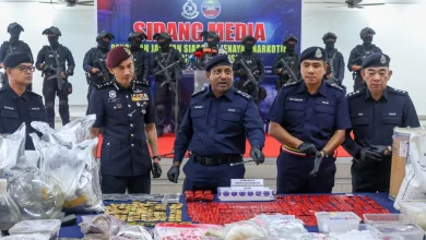 Ops Rumbia bongkar makmal dadah RM35.24 juta